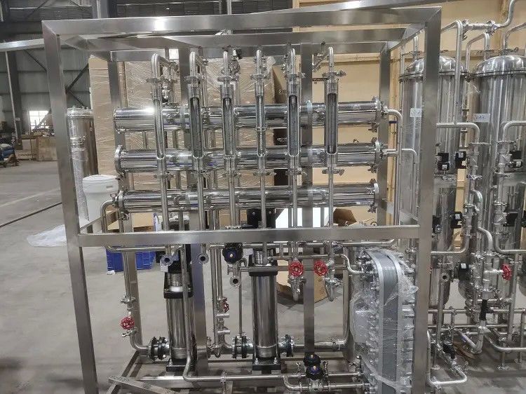 Wasserproduktion 0,25 m3/h Deionisiertes EDI-Ultrareinwassersystem für das Labor