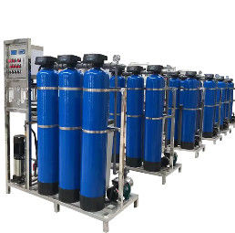 500L/H 1,7kW-380-415V 3xFRP-Tank Brackwasser Umkehrosmose-Wasseranlage