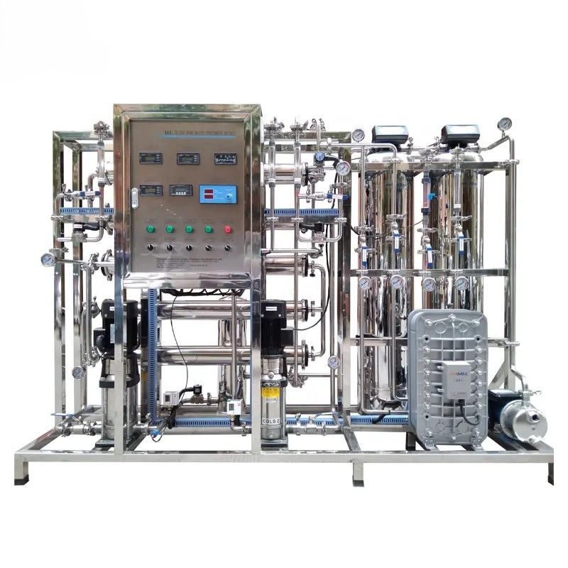 1000L/h Doppelstufen-Ultrareinwassermaschine für die Lebensmittelindustrie