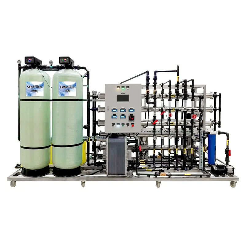Industriewasserfiltermaschine 1500l/h Umkehrosmose mit EDI-Maschine
