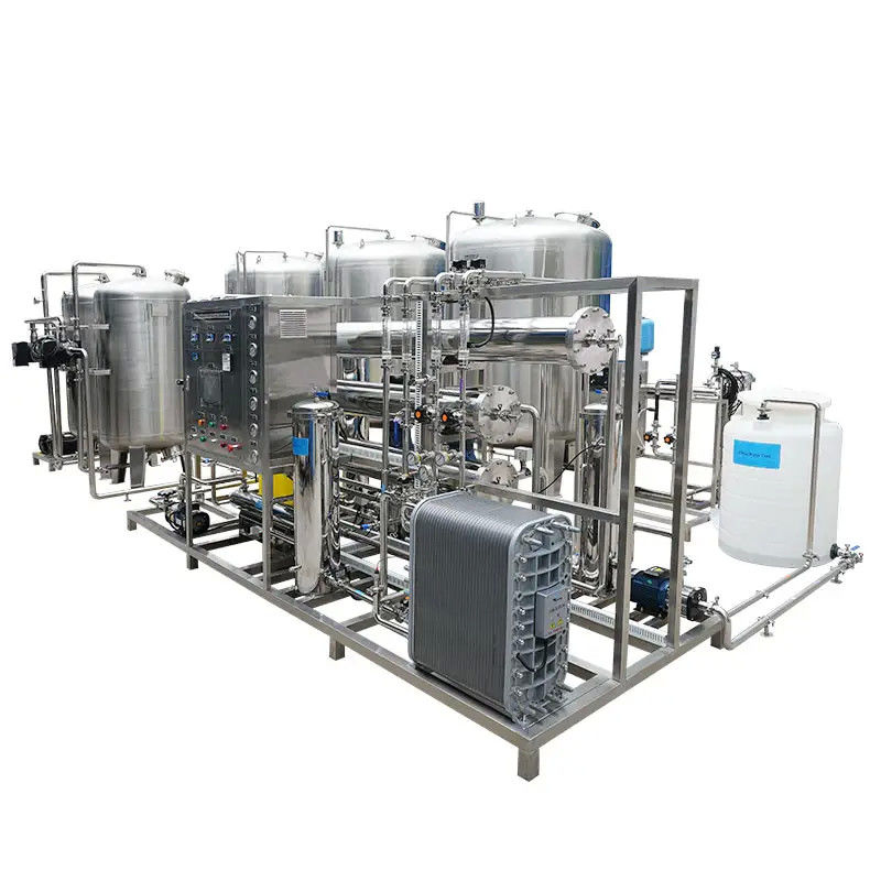 3000lph Zwei-Stufen-RO-Wasserreinigungsmaschine für unterirdisches Brunnenwasser