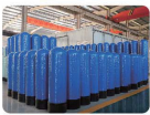 Glasfaserverstärkter Kunststoff Filtertank 1254 φ300×1400mm 2.5'' Gewinde 1.6-2.28 T/H