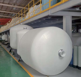 FRP-Druckbehälter 1354 φ325×1400mm 2,5-Zoll-Draht 2,0-2,5 T/H mit erhöhtem Aushärten