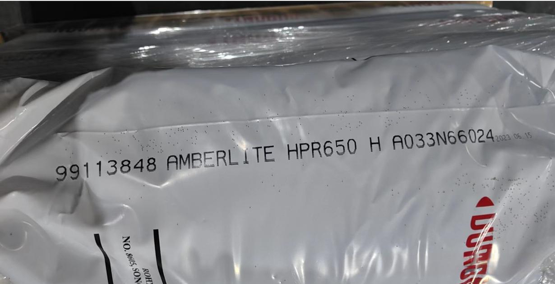 DuPont AmberLite HPR4200 Cl Ion Exchange Resin for Industrial Water Demineralization with Whole Uncracked Beads ≥ 90% and Swelling 20%