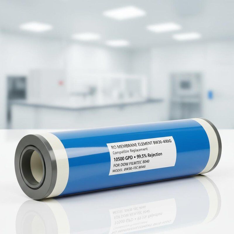 BW30-400IG Compatible RO Membrane Element 8040 OEM Replacement with 10500 GPD Flow and 99.5% Rejection Polyamide Thin-Film Composite