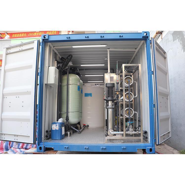 500 m³/day High-Efficiency Containerized BWRO Desalination Plant with Energy Recovery System