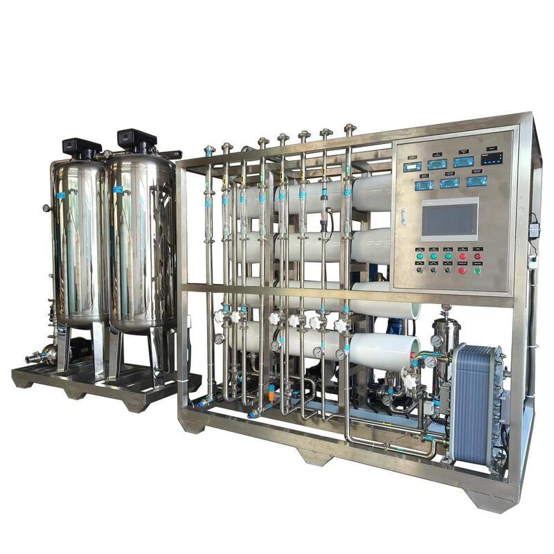 2000 LPH Ultrapure Water Purification System with Chemical-Free EDI Operation and 18 MΩ*cm Resistivity
